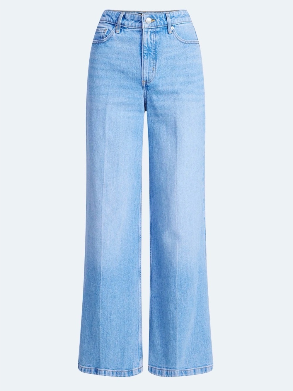 Free Assembly Women’s high rise relaxed wide leg w/front crease size 2